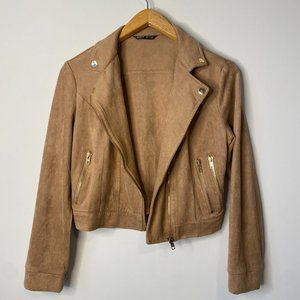 Faux suede Jacket
